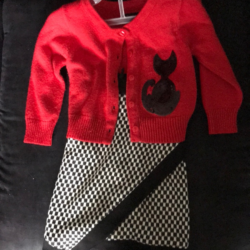 Toddler girl skirt set 1-2t